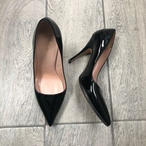 Kate Spade Patent Leather Black Pumps Heels